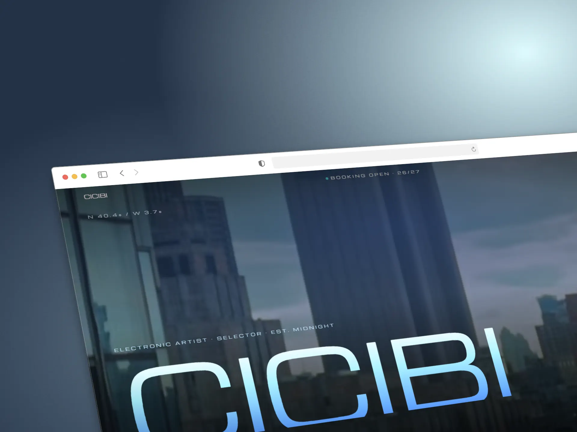 CICIBI — Música electrónica / Entretenimiento
